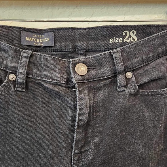 J crew Matchstick Charcoal Wash 28 - Picture 4 of 7